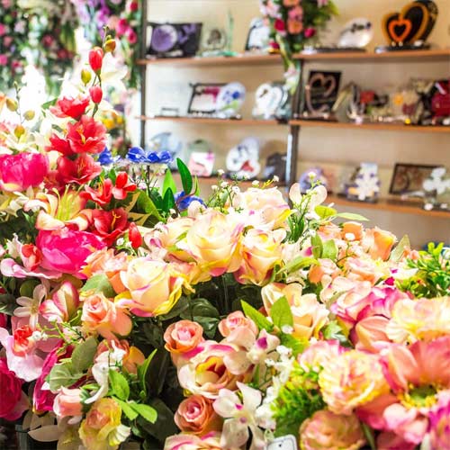 fleurs artificielles